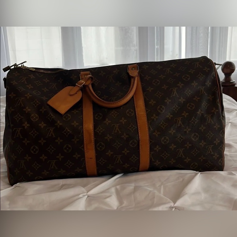 Louis Vuitton Vintage Keepall Bandoulière Monogram 55